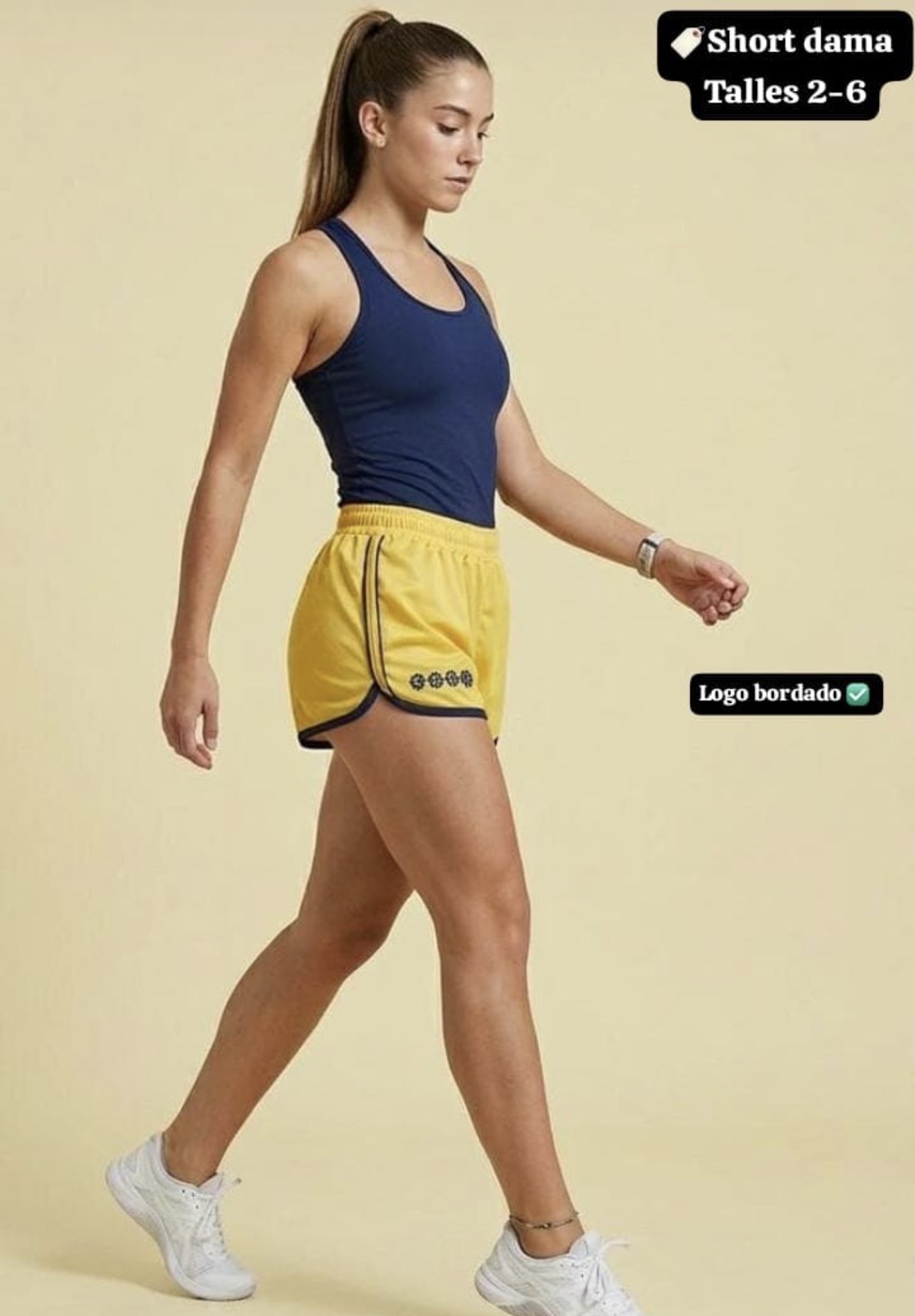 Short Futbol Dama Afabocariver Logo Bordado - IMG_6584.jpeg