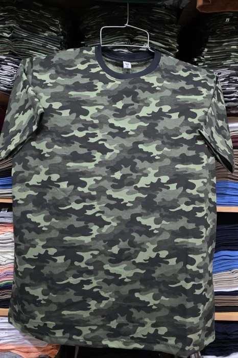 Remera Camuflada,talle Especial