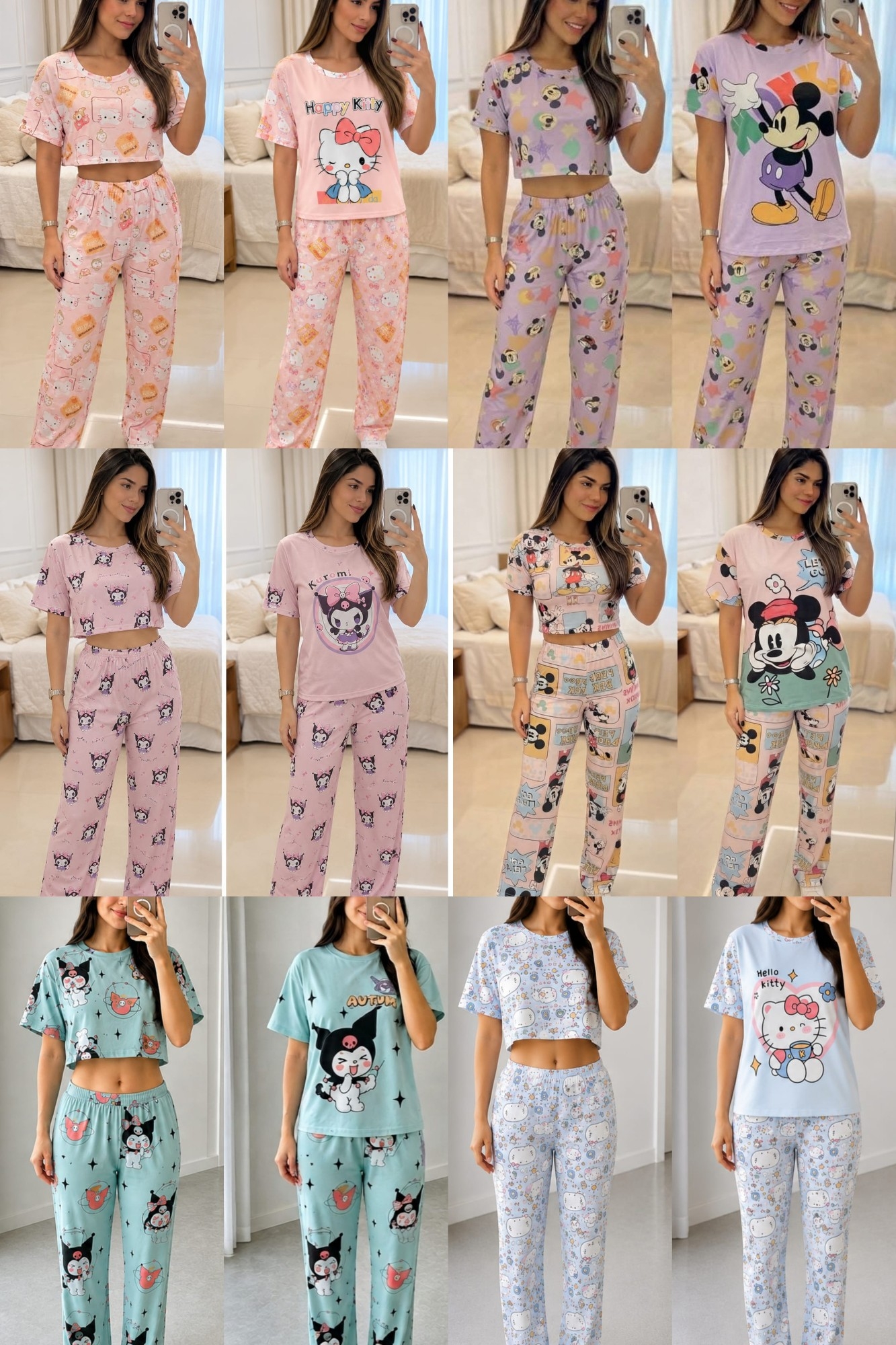 Pijama Conjunto Kitty - Imagen 2