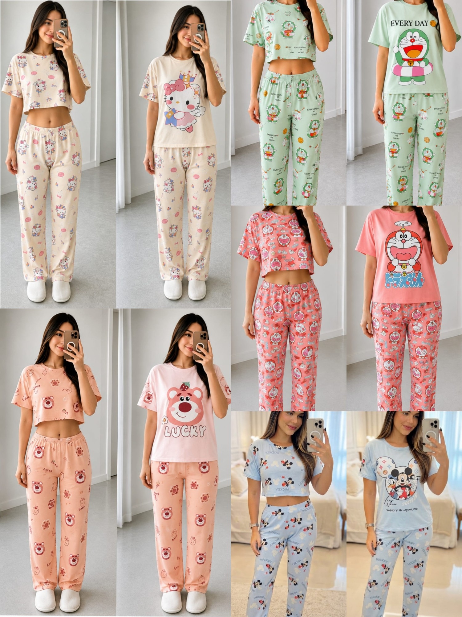 Pijama Conjunto Kitty - Imagen 3