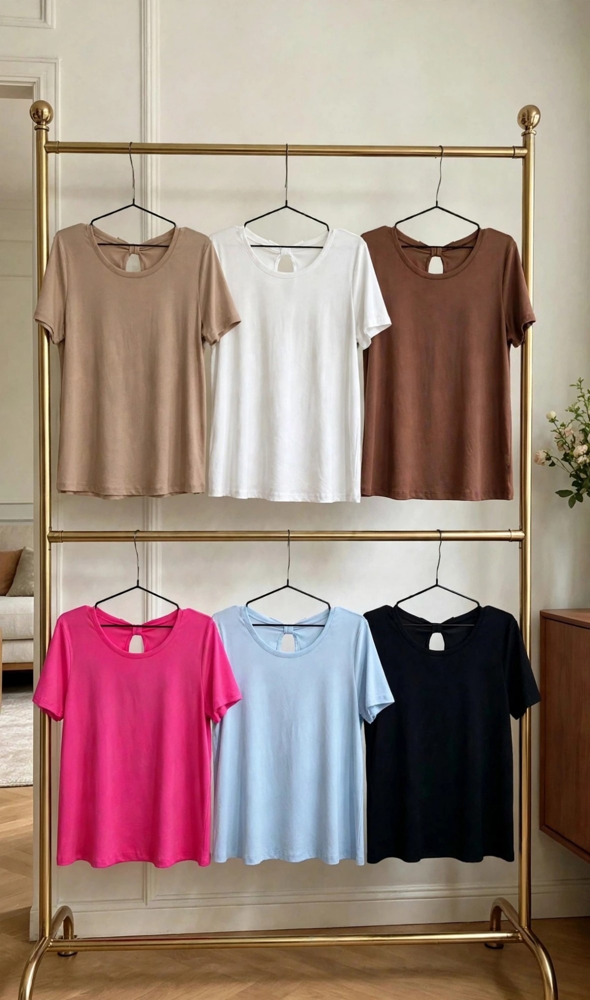 Remera Semievase con Moño - Imagen 2