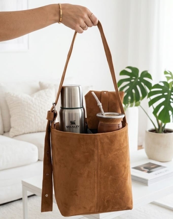 Bolso Matero Gamuza - Imagen 6