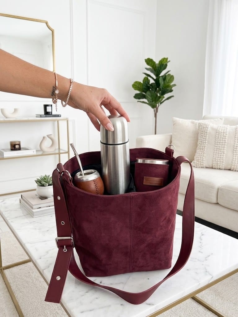 Bolsos Materos Gamuza - Imagen 2