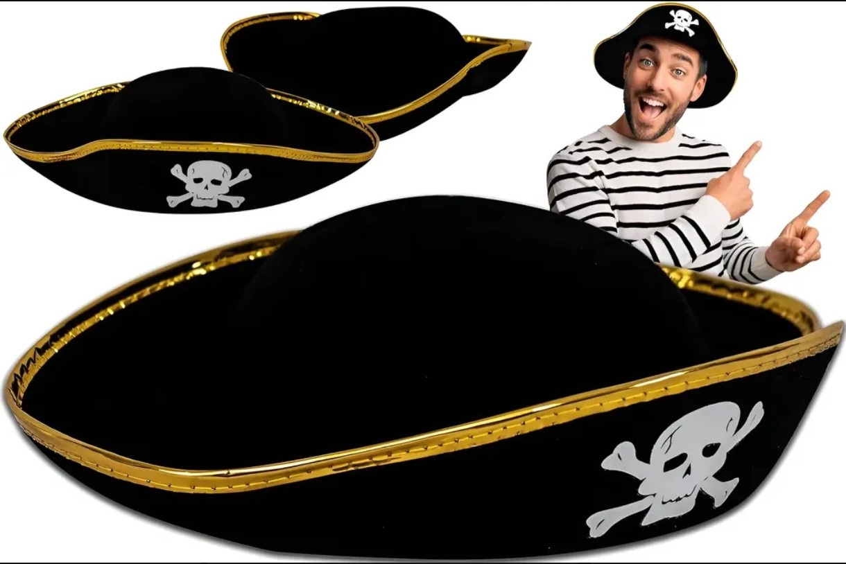Sombrero, Gorro Pirata, Halloween - Imagen 2
