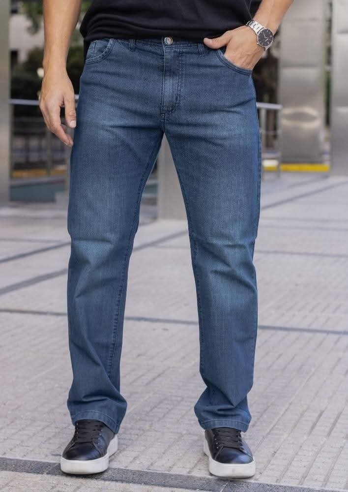 Pantalón Jeans Corte Clásico Rígidos - Imagen 2
