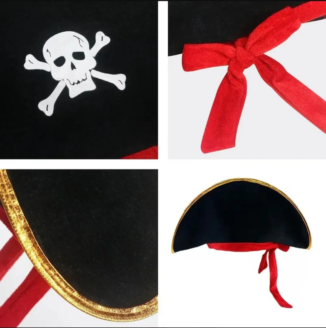 Sombrero Pirata Grande, Halloween - Imagen 5
