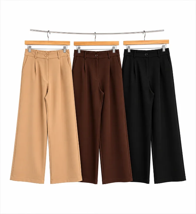 Pantalon. Sastrero Wide Leg Xxl Es un 50/52 con Elástico en Cintura