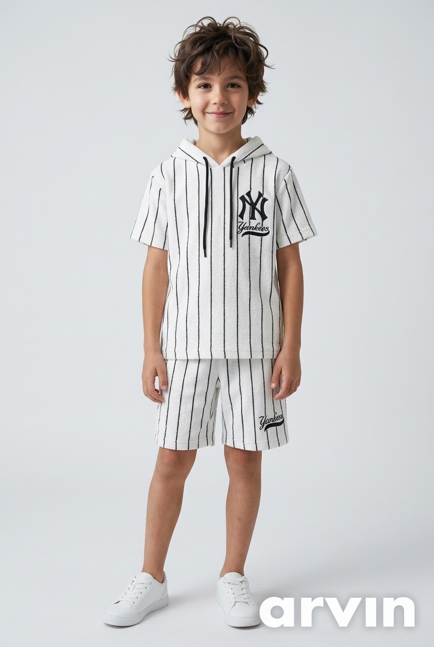 Conjunto Hawai Rayado Niños - Imagen 3