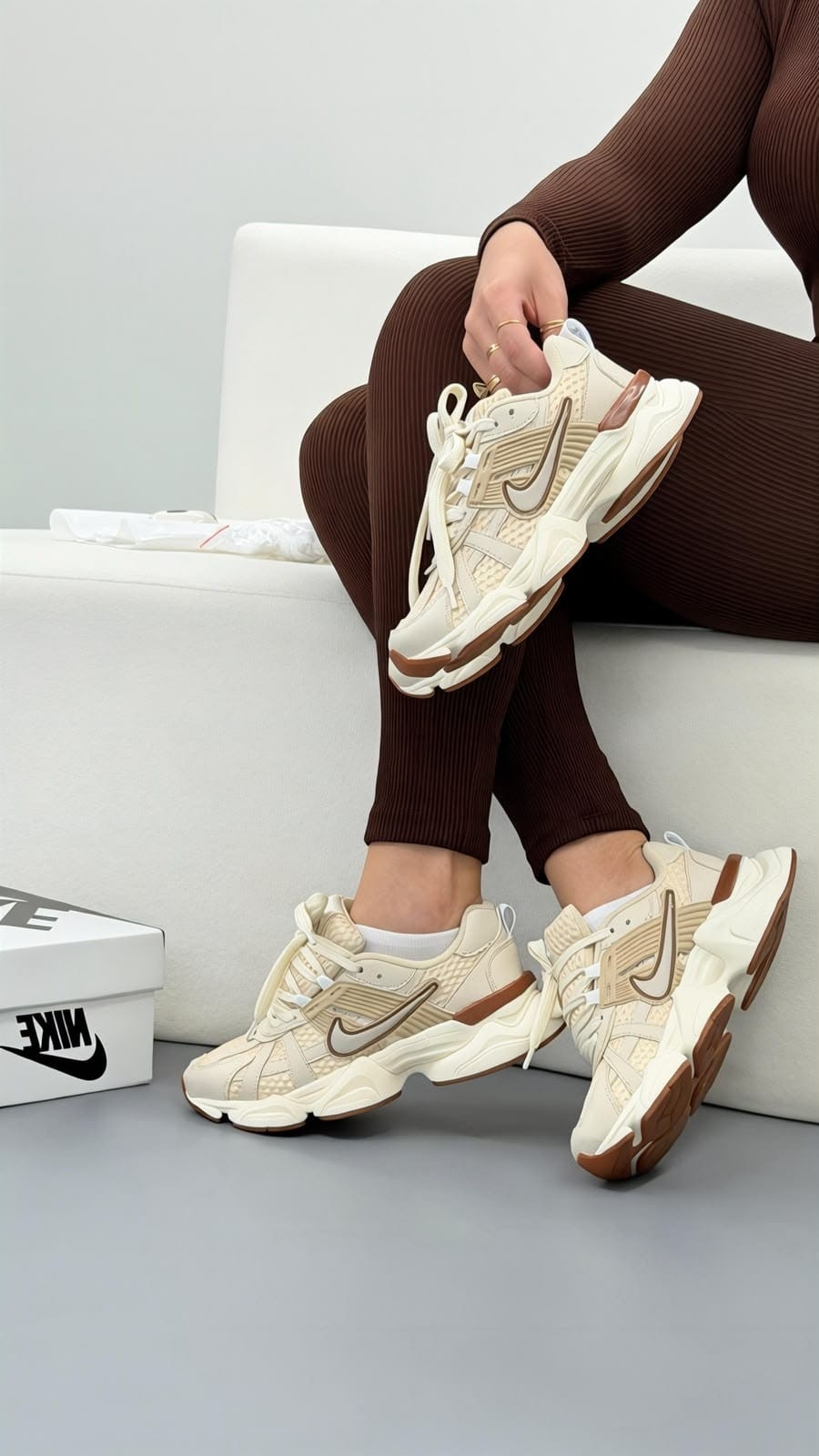 Zapatillas ni Ke V2k Luxo Importadas Brasil - Imagen 4