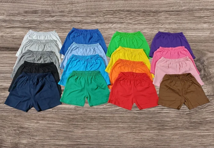 Shorts de Algodon Muchos Colores