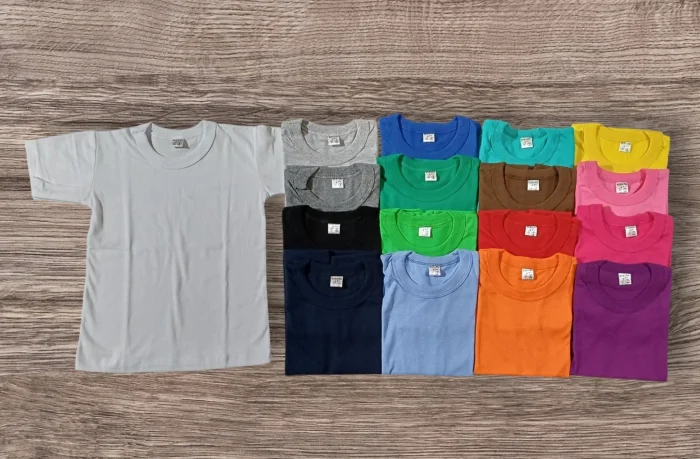Remeras Lisas Muchos Colores en Stock