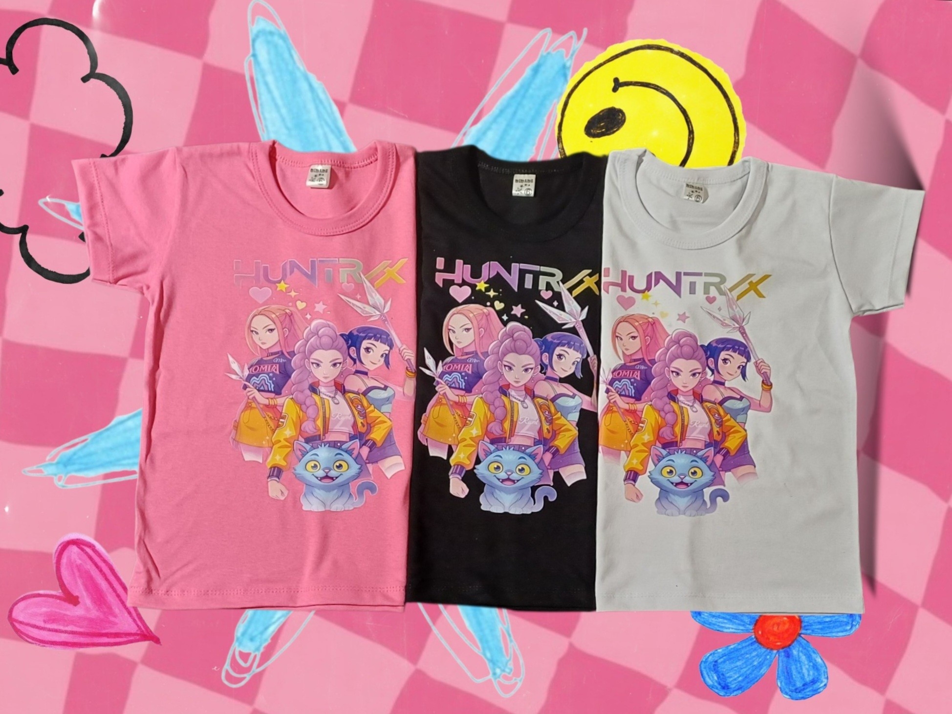 Remeras de Algodon Lyna, Huntrix y Kpop - Imagen 2