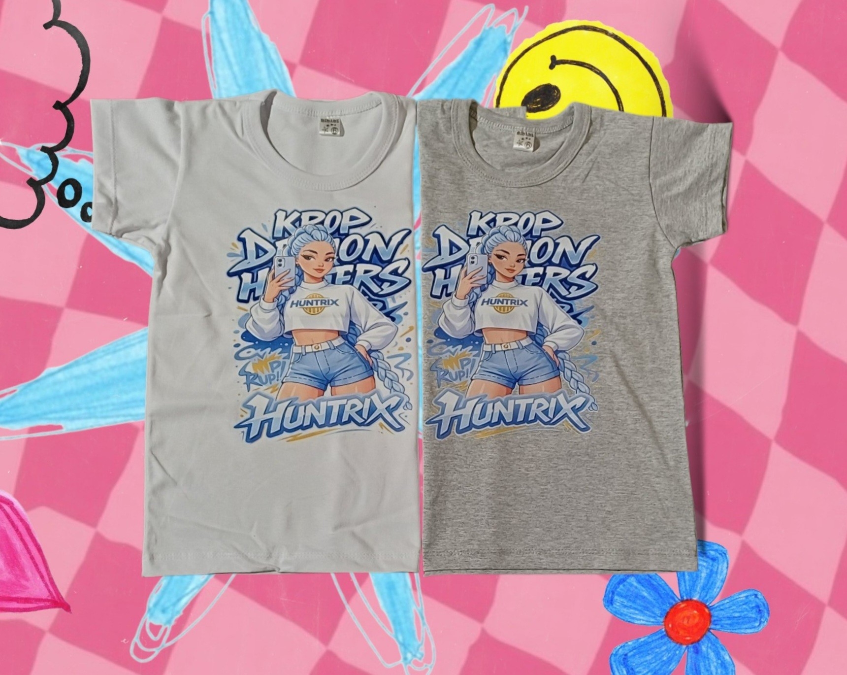 Remeras de Algodon Lyna, Huntrix y Kpop - Imagen 3