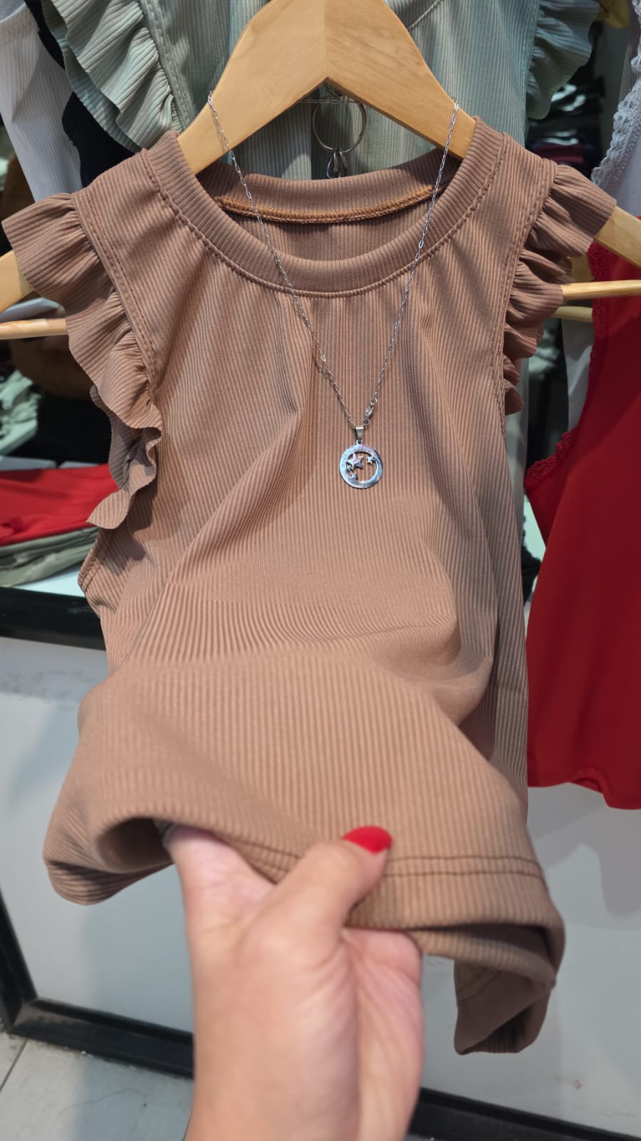 Musculosa Solero de Morley Ribb - Imagen 3