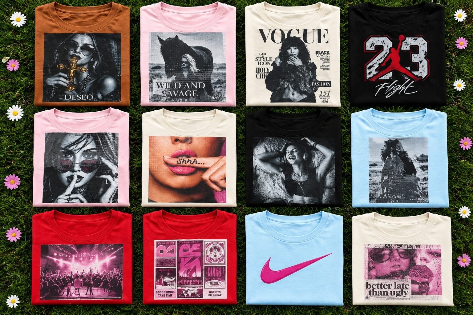 Remeras Básicas con Estampado Dtf - Imagen 2