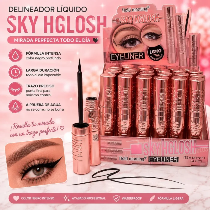 Delineador Liquido Sky Hgloh