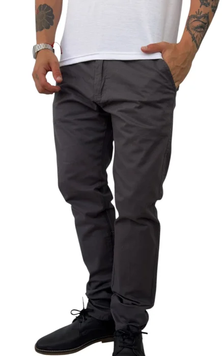 Pantalón Bolsillo Chino Recto