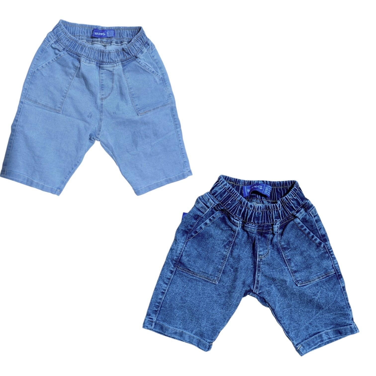 Bermudas de Jeans A1
c/elástico y Cordón
celeste Nevado y Azul Quebrado
t - Imagen 2