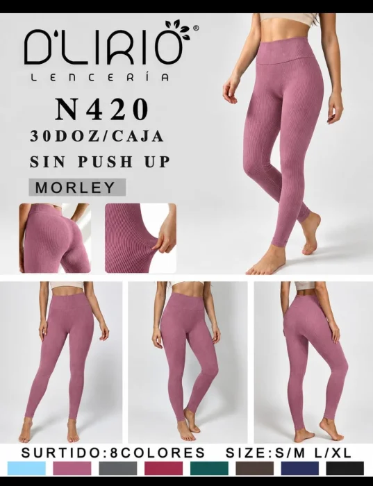 Calza Lycra sin Push Up