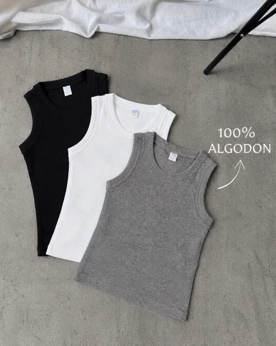 Musculosa de Morley Algodón