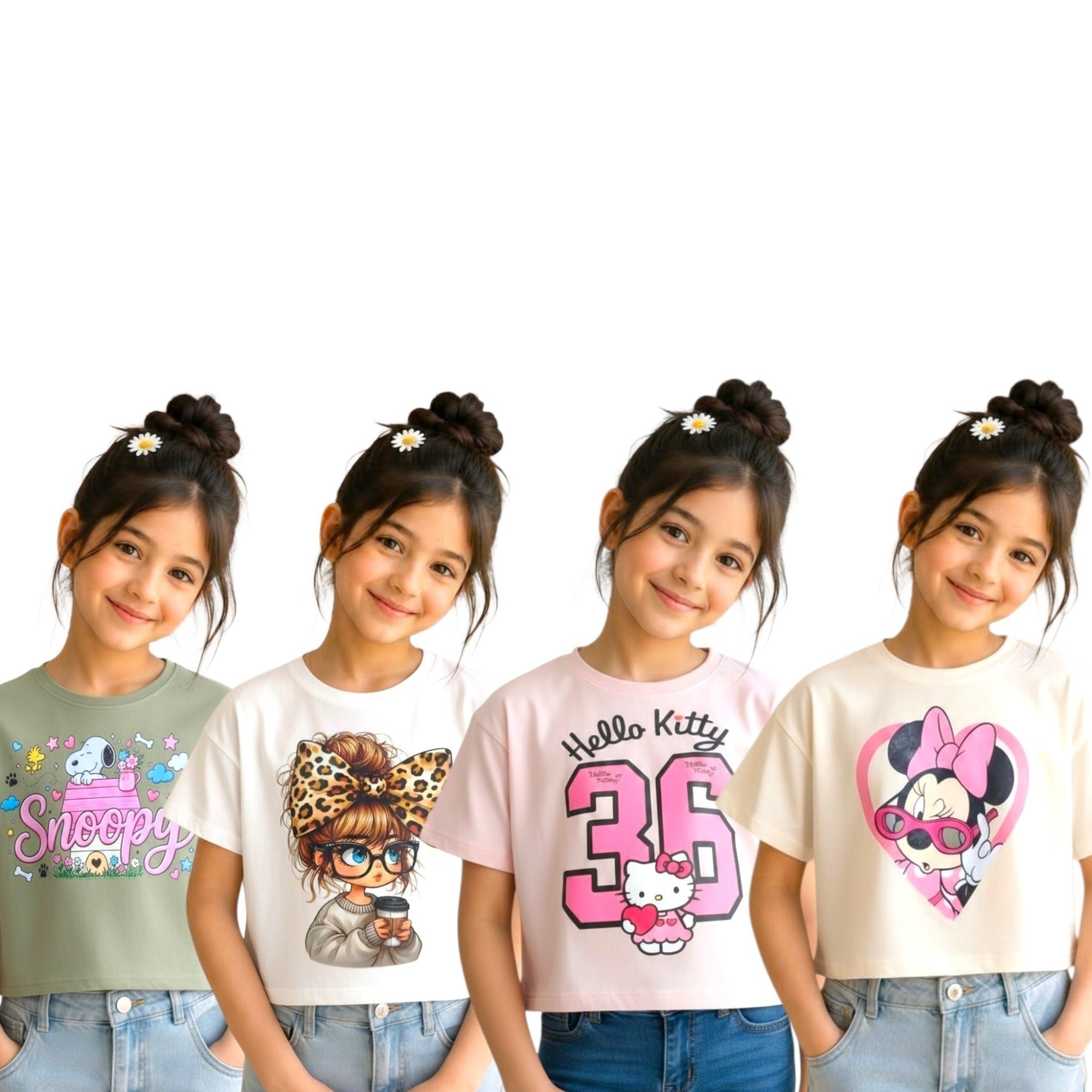 Remera Crop en Tela Modal.sof de Nena - Imagen 2
