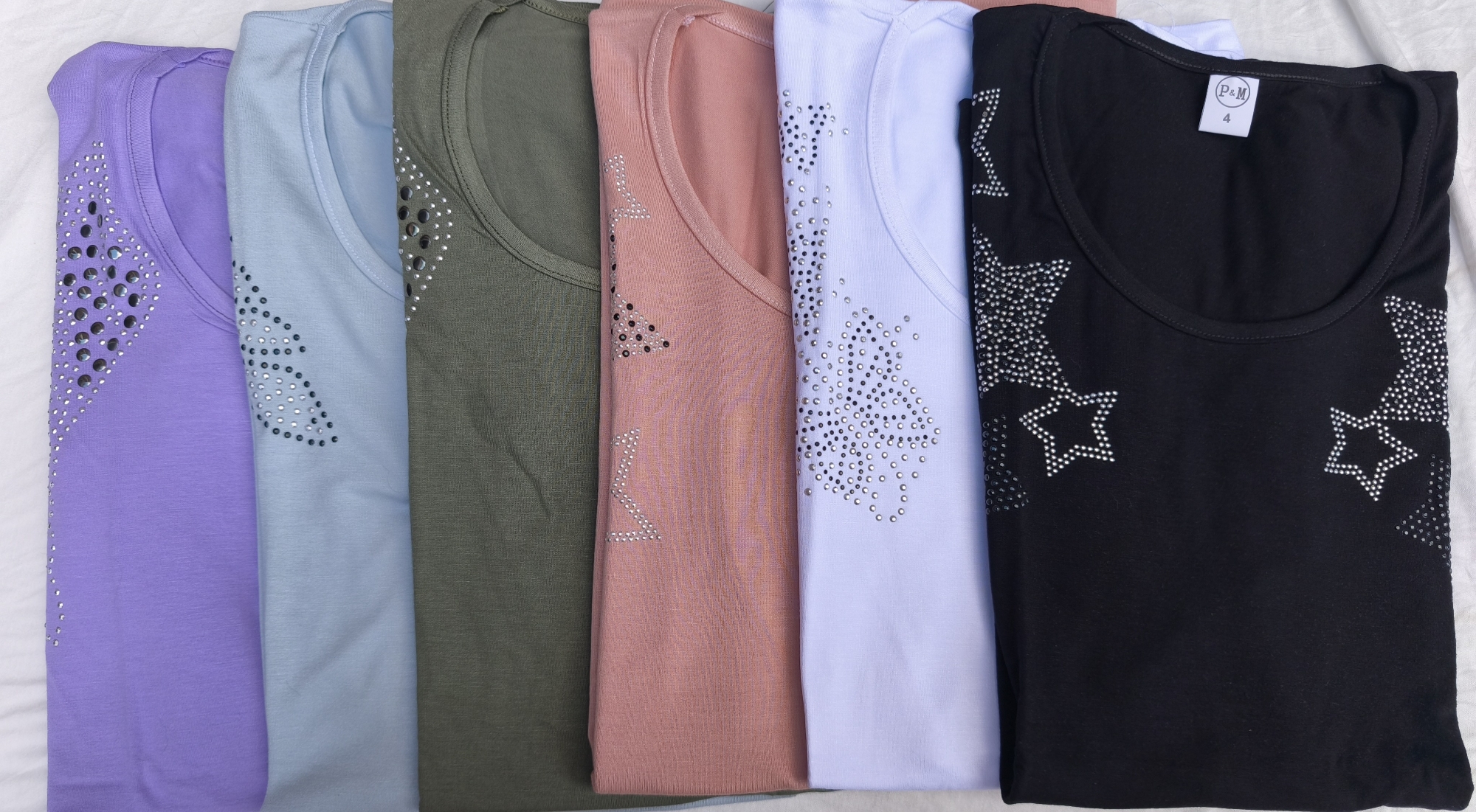 Remeras Strass de Modal Viscosa - Imagen 3