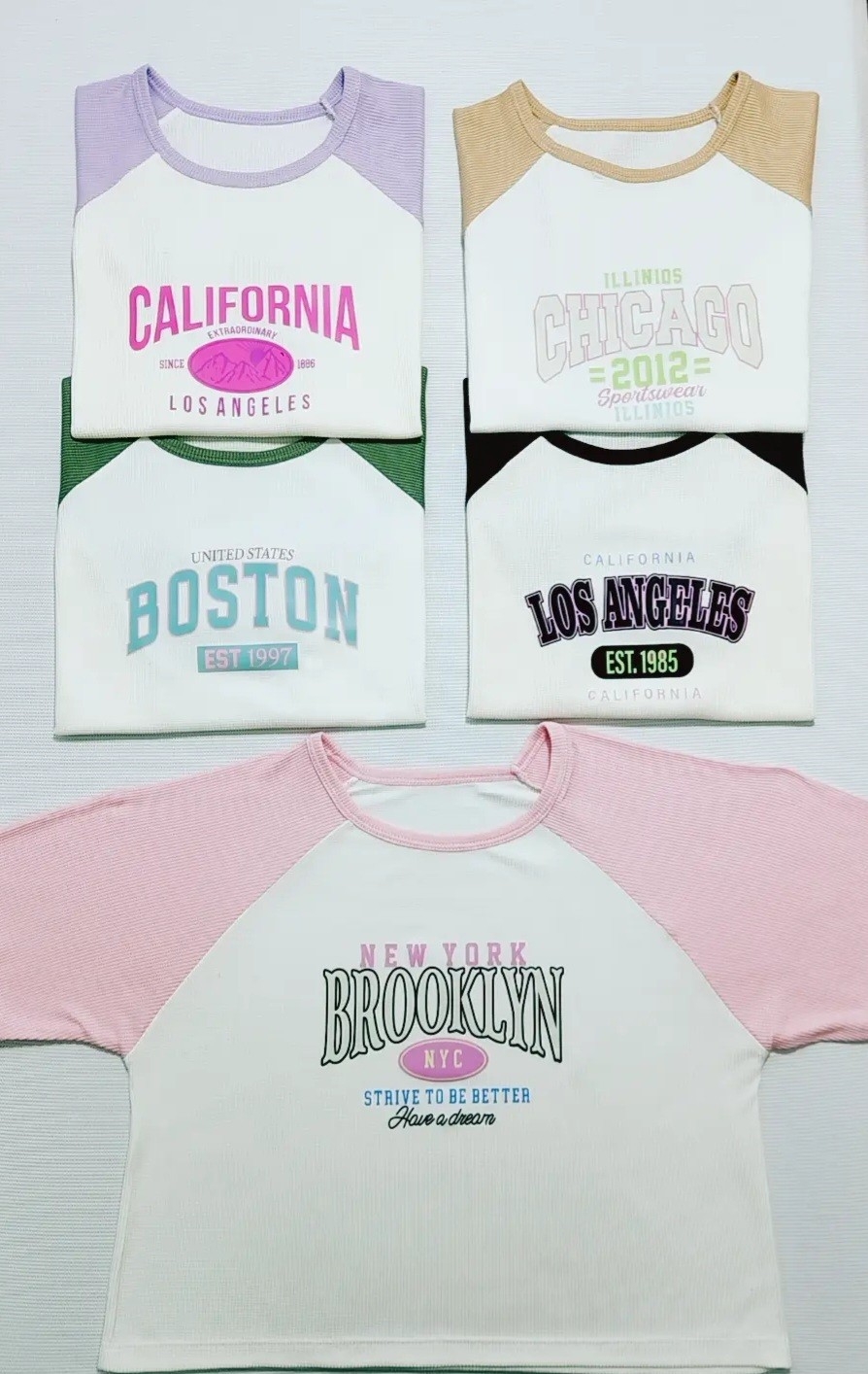 Remera Crop de Dama Talle Único Crop Abarca un Talle 3 - Imagen 3