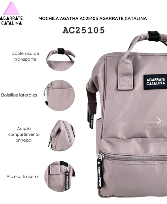 Mochila Agárrate Catalina  Ac25105