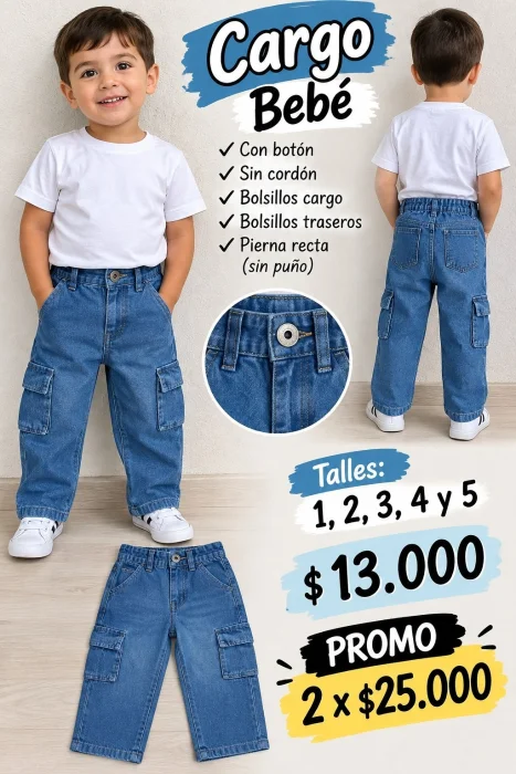 Jeans Bebe Cargo