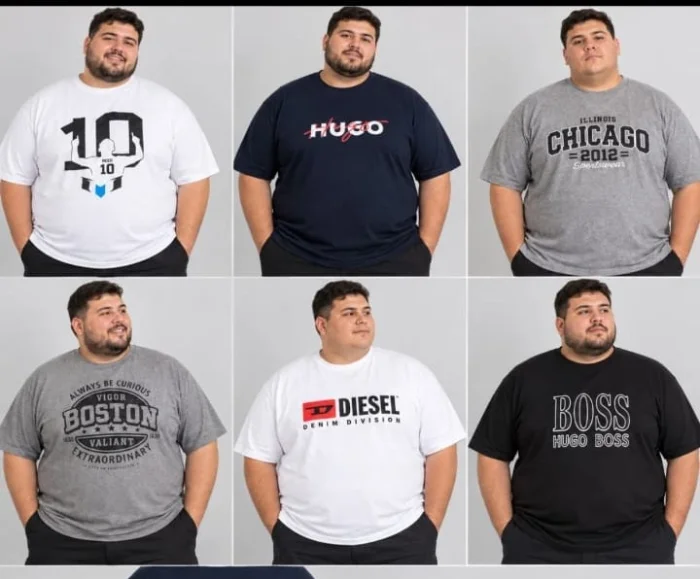 Remeras Talles Especiales