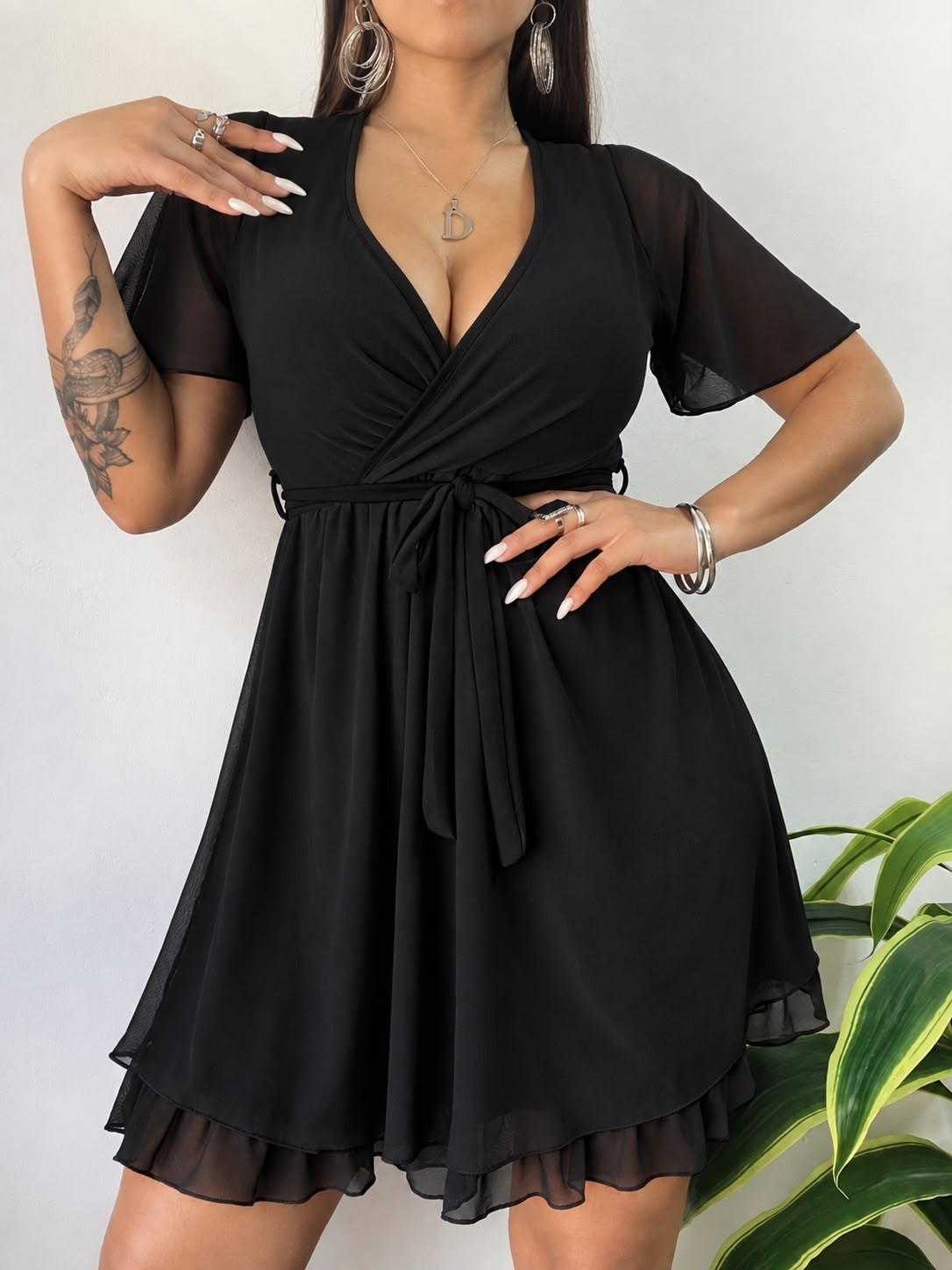Vestido Tul C/ Forro Modal - Imagen 3