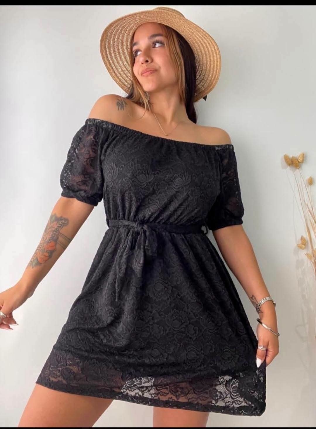 Vestido Encaje Paisana - Imagen 2