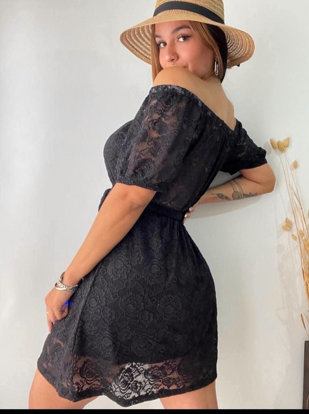 Vestido Encaje Paisana - Imagen 3