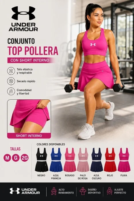 Conjunto Pollera y Top