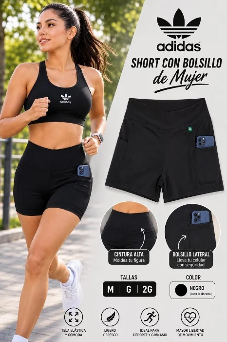 Short  con Bolsillo Costado