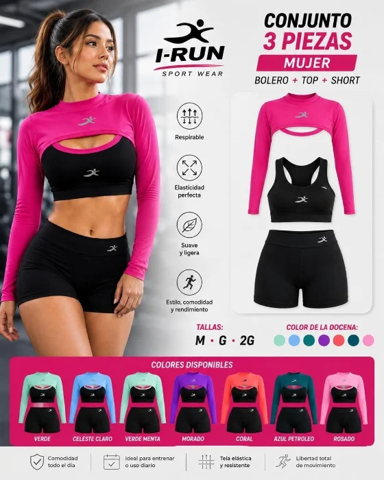 Conjunto 3 Piezas