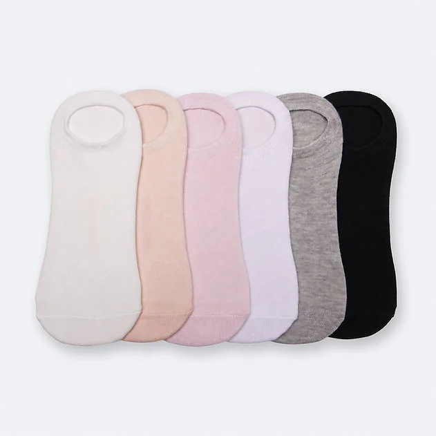 Pack X12 Medias Elemento Invisibles Dama Lisos Art.022