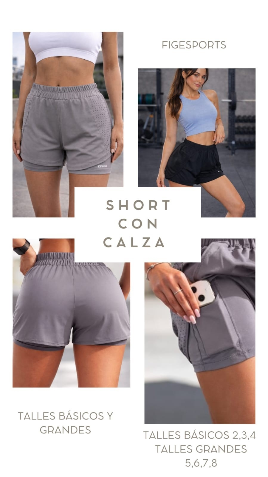 Talles Grandes. Short - Imagen 4