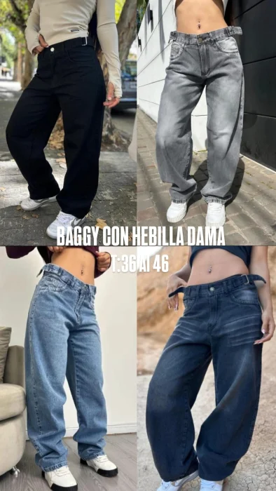Baggy Hebilla de Dama