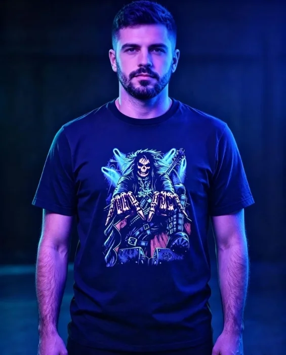 Metalero de Adulto Brillan