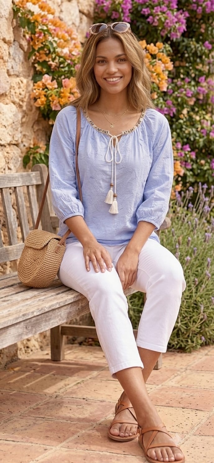Blusa con Detalle de Mariposa - Imagen 2