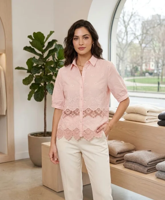 Blusa con Calados