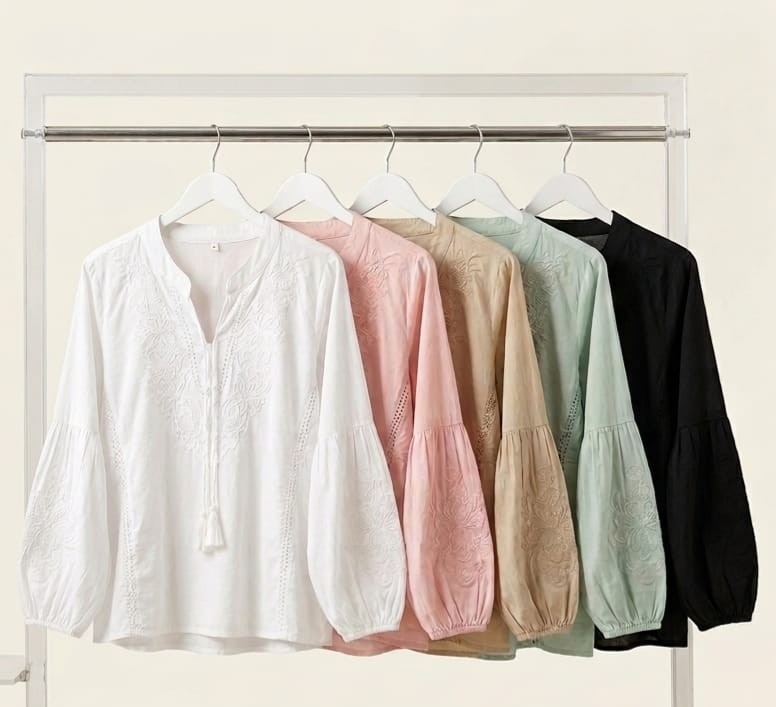 Blusa Estilo Túnica - Imagen 3