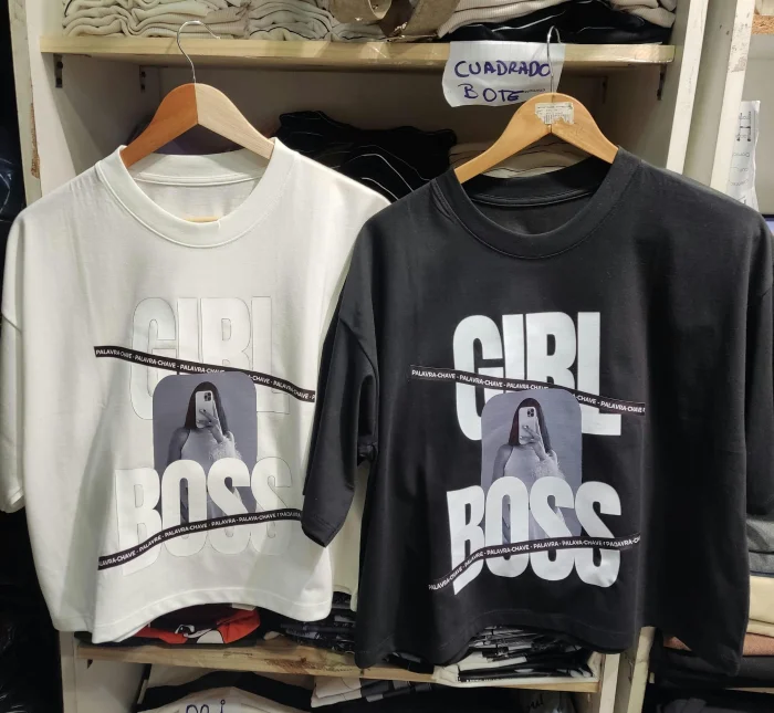 Remeras Boxy Fit con Estampa