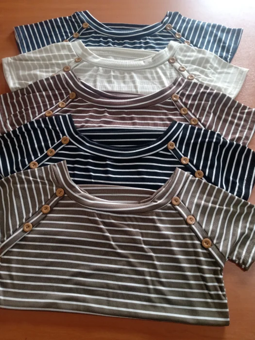 Remeras con Botón