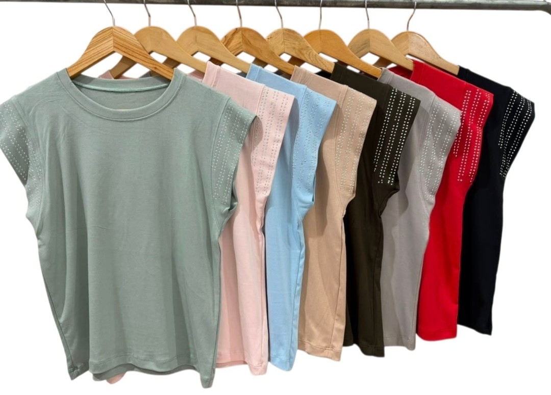 Musculosa con Brillos - Imagen 2