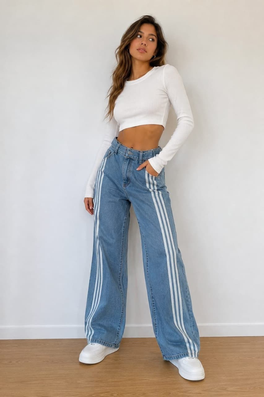 Wide Leg con 3 Linias - Imagen 3