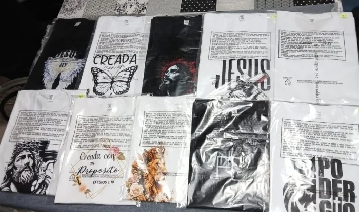 Remeras Frases de Jesús