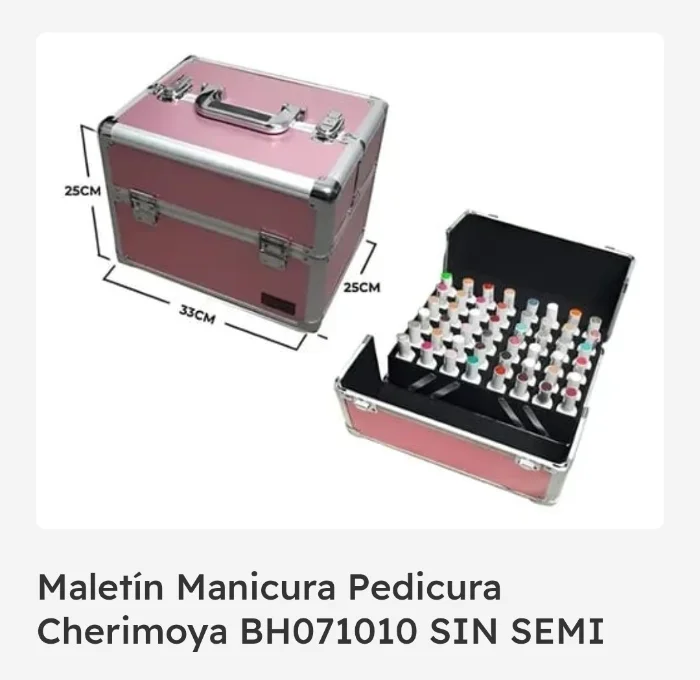 Maletin Manicura Pedicura  Cherimoya