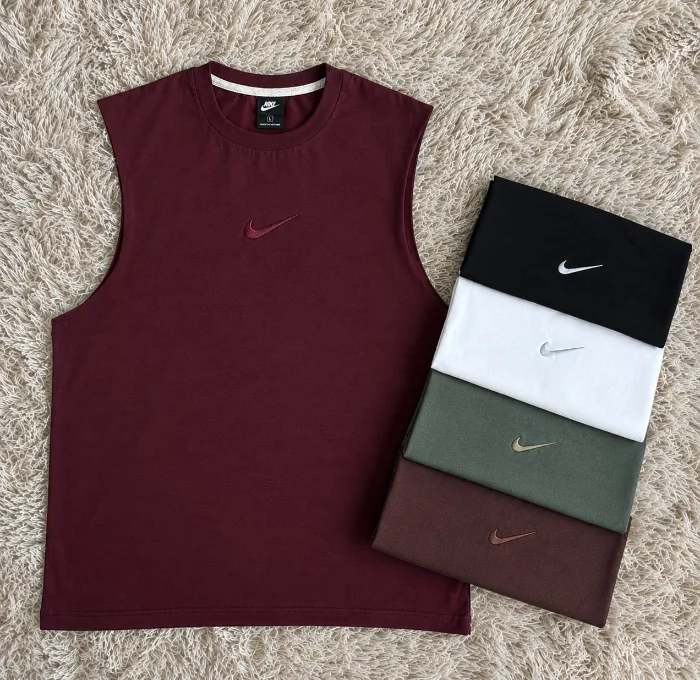 Musculosa de Hombre Bordada